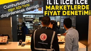 Cumhurbaşkanı Erdoğan talimatı verdi: Ekipler kafe restoranları denetledi