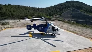 1 helikopter orman yangınlarına karşı hazır bekletilecek