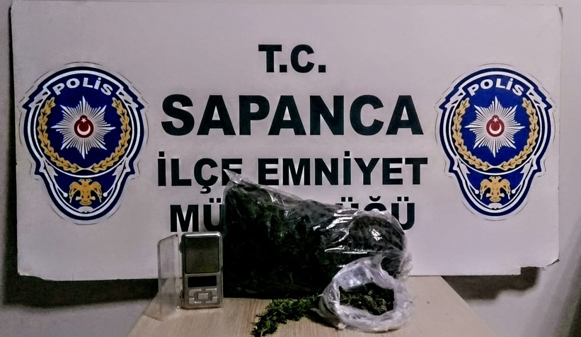 1 kilo 200 gram Marihuanna ele geçirildi