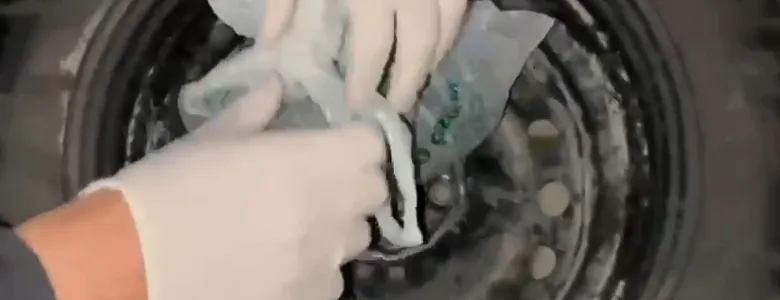 1 Kilo metamfetamin ile yakalandı