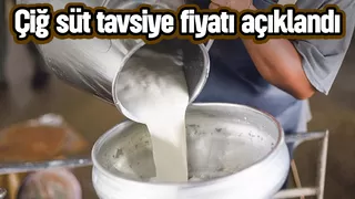 1 litre çiğ süt için 23,52 lira istediler