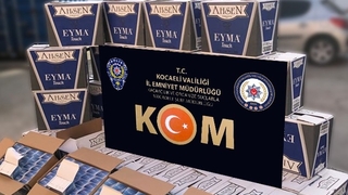 1 milyon 250 bin adet makaron ele geçirildi