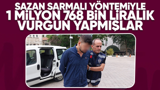 1 milyon 768 bin liralık dolandırıcılık yapan 2 kişi yakalandı