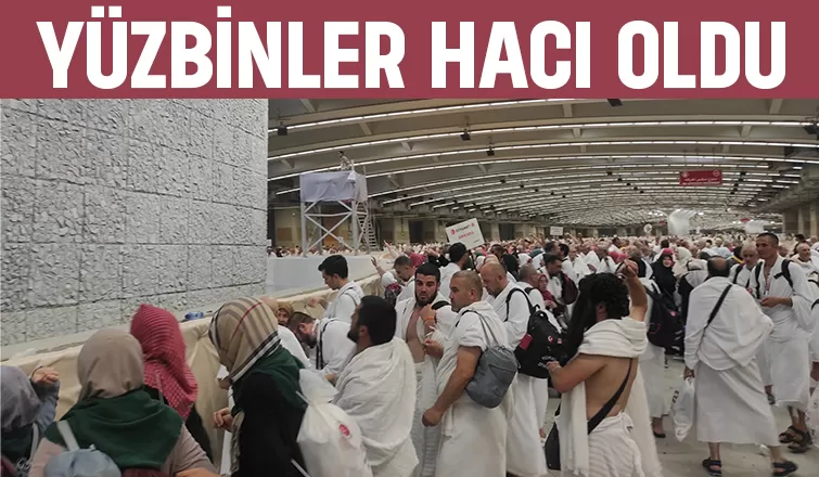 1 milyon 800 bin Müslüman hacı oldu