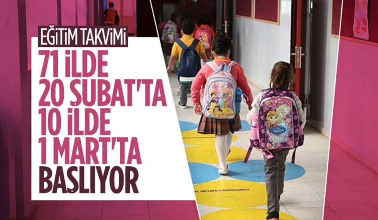 10 ilde 1 Mart'a kadar eğitime ara verildi