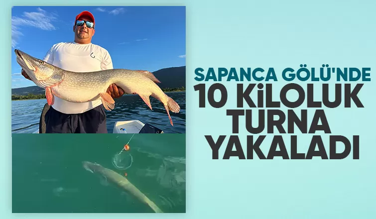10 kiloluk turna balığını görünce tepkisi güldürdü