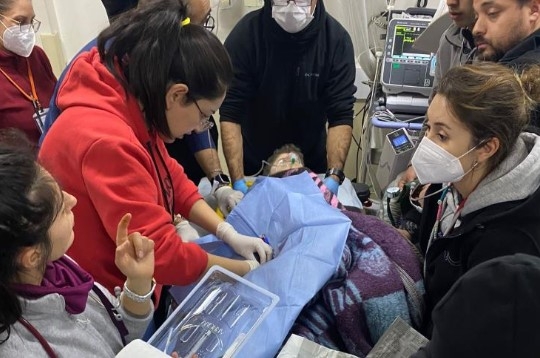 10 yaşındaki Osman 260’ıncı saatte sağ kurtarıldı