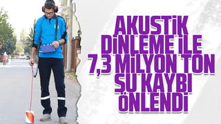 102 bin kişinin yıllık su ihtiyacı tasarruf edildi