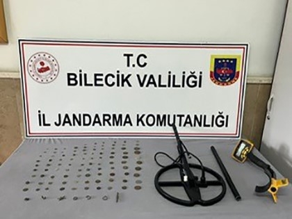 103 adet tarihi sikke ele geçirildi
