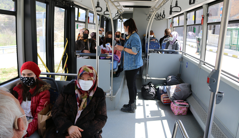 108 aile sağlık için kaplıcalardaydı