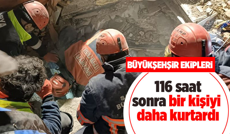 116 saat sonra Sakarya itfaiyesi kurtardı