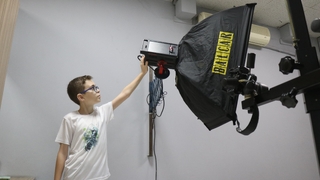 12 yaşındaki çocuk, vefat eden babasının mesleğini sürdürüyor