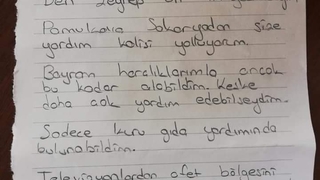 12 yaşındaki Zeynep'ten anlamlı destek