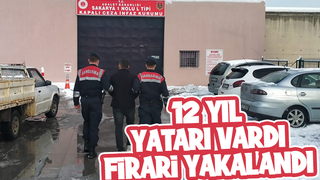 12 yıl hapisle aranan firari yakalandı