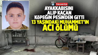 13 yaşındaki çocuğun acı ölümü