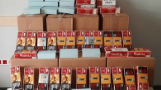 130 bin gümrük kaçağı makaron ele geçirildi