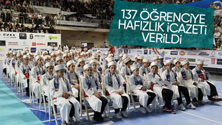 137 öğrenci hafız oldu