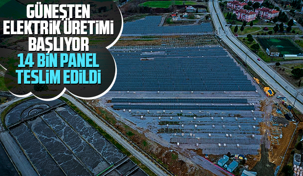 14 bin güneş panelinin teslimatı tamamlandı