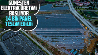 14 bin güneş panelinin teslimatı tamamlandı