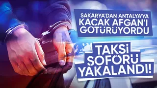 15 bin liraya kaçak Afgan'ı Antalya'ya götürüyordu, yakalandı