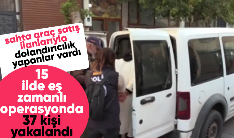 15 ilde Sibergöz operasyonu! Ali Yerlikaya açıkladı! 37 kişi yakalandı