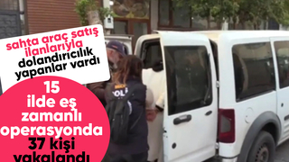 15 ilde Sibergöz operasyonu! Ali Yerlikaya açıkladı! 37 kişi yakalandı