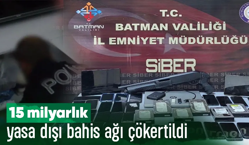 15 milyarlık yasa dışı bahis operasyonu Sakarya'ya uzandı