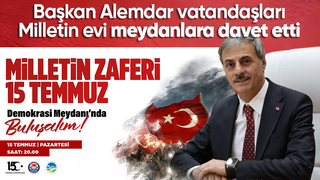 15 Temmuz milletimizin kahramanlık destanı yazdığı gündür