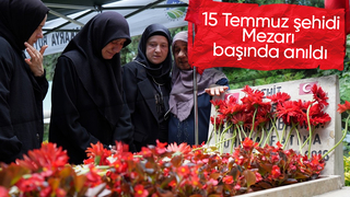 15 Temmuz şehidi Gökbayrak kabri başında anıldı