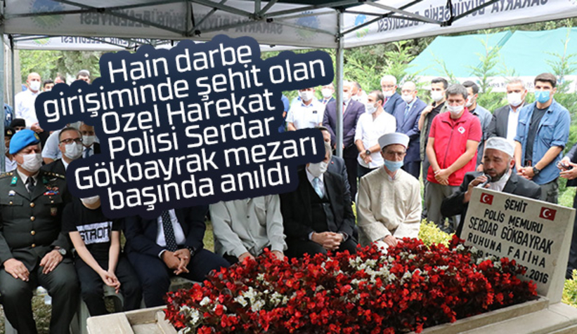 15 Temmuz şehidi mezarı başında anıldı