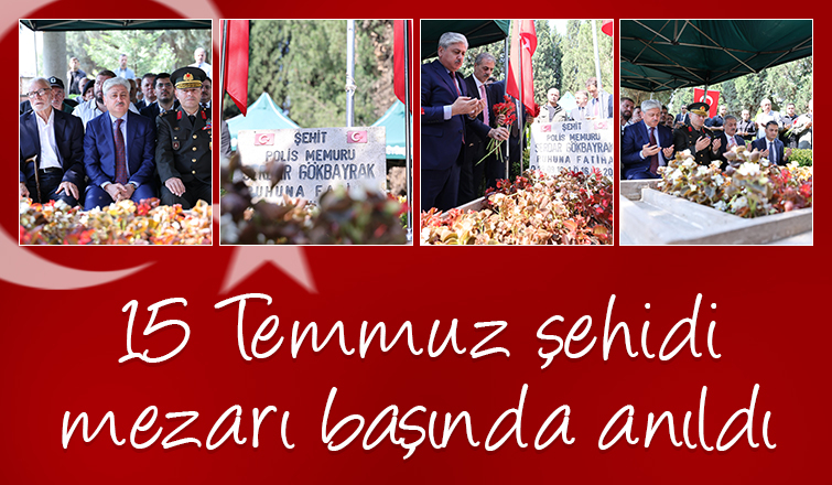 15 Temmuz şehidi özel harekat polisi Sakarya'da mezarı başında anıldı