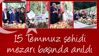 15 Temmuz şehidi özel harekat polisi Sakarya'da mezarı başında anıldı