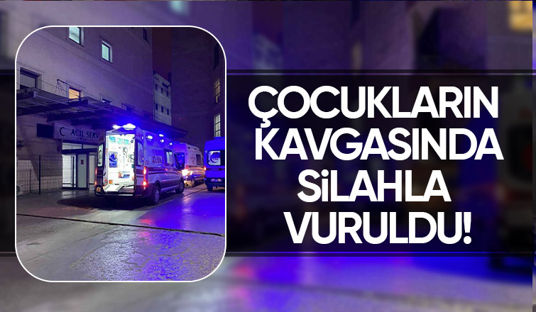 15 yaşındaki çocuk silahla vuruldu