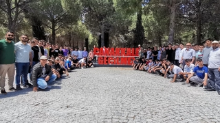 150 öğrenci ile Bursa ve Çanakkale gezisi 