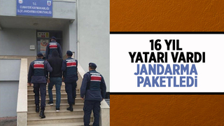  16 yıl hapis cezası ile aranan zanlı yakalandı