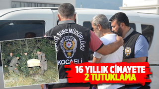 16 yıllık cinayete 2 tutuklama