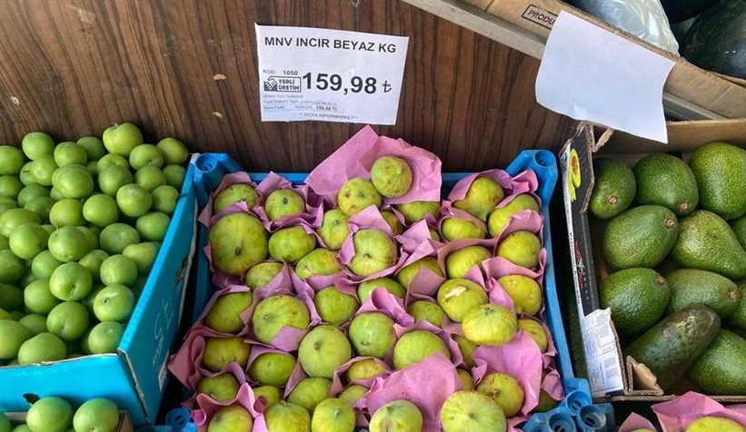 160 liralık incir vatandaşı şoke etti