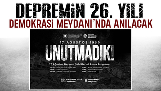 17 Ağustos Depremi'nin 26. yılı; Anma programı düzenlenecek