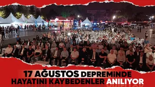 17 Ağustos felaketinin 24. yılında hayatını kaybedenler anılıyor