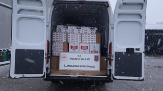 175 bin TL değerinde kaçak makaron ele geçirildi