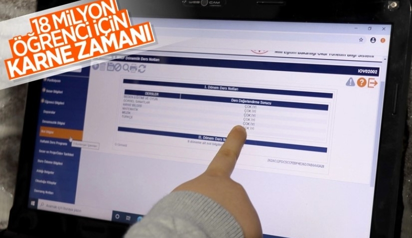 18 milyon öğrencinin dijital karneleri erişime açıldı