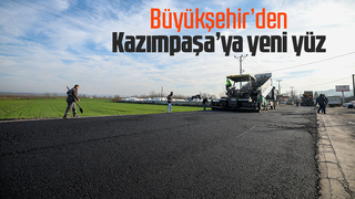 18 Nisan Caddesi’nde asfalt çalışmaları başladı