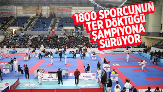 1800 sporcu ter döküyor