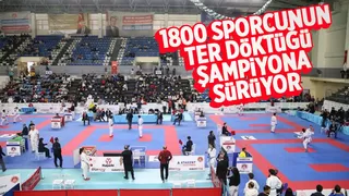1800 sporcu ter döküyor
