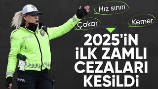 2-9 Ocak tarihleri arasında 3 milyon 243 bin 49 araç denetlendi
