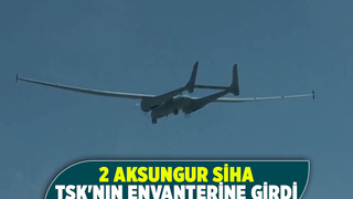 2 Aksungur SİHA, TSK'ya teslim edildi