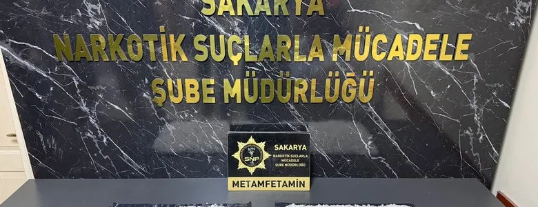 2 kilogram metamfetamin ile yakalandı