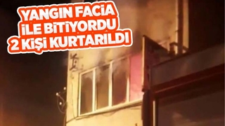 2 kişi dumandan etkilendi