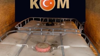 2 ton 150 litre kaçak akaryakıt ele geçirildi