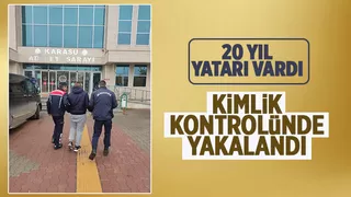 20 yıl hapisle aranan firari yakalandı